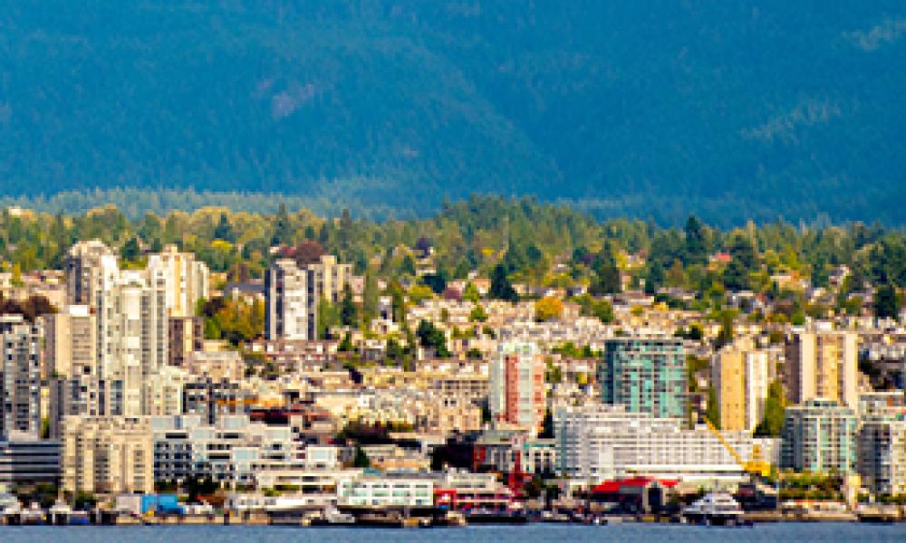 Waterfront view of North Vancouver.