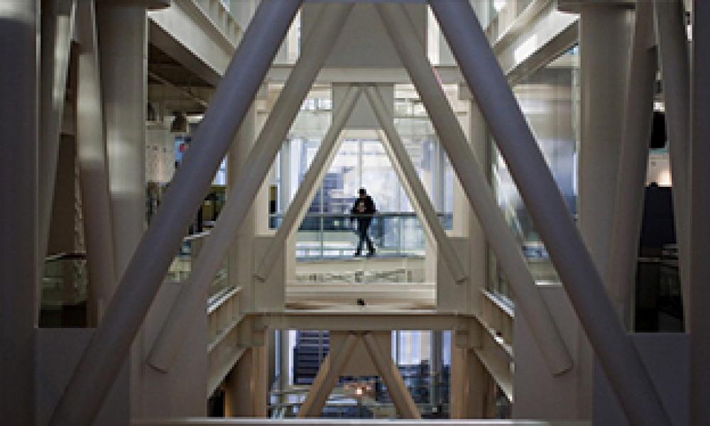 A view inside the Electronic Arts Vancouver campus.