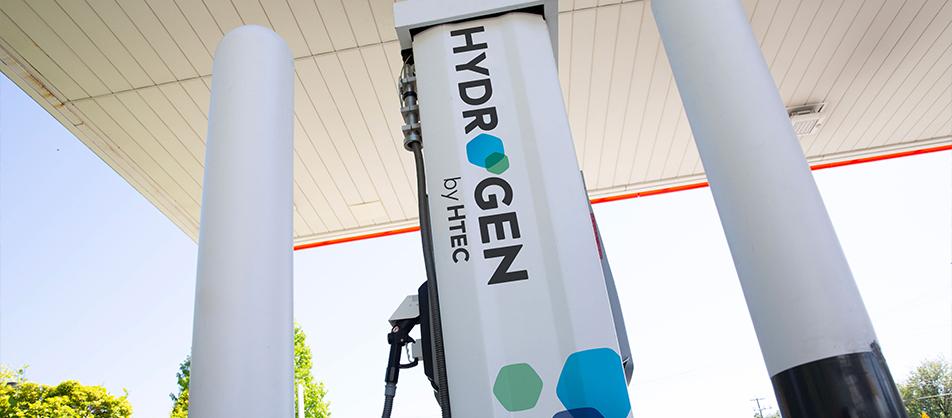 Hydrogen fueling station.